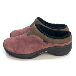 MERRELL purple Encore Ice Huckleberry WOMENS size 5.5 winter slip on loafers